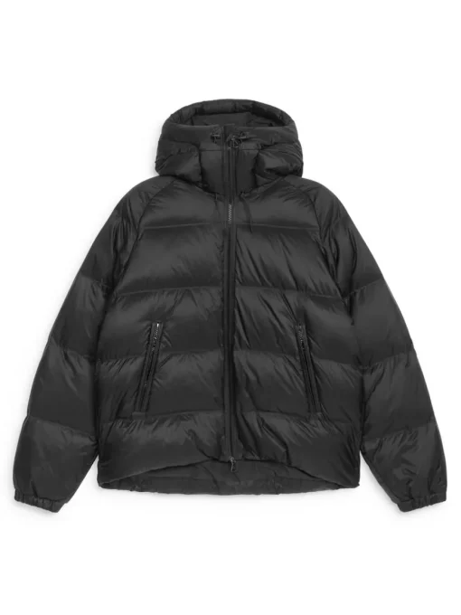 Upcycled Down Sporty Jacket