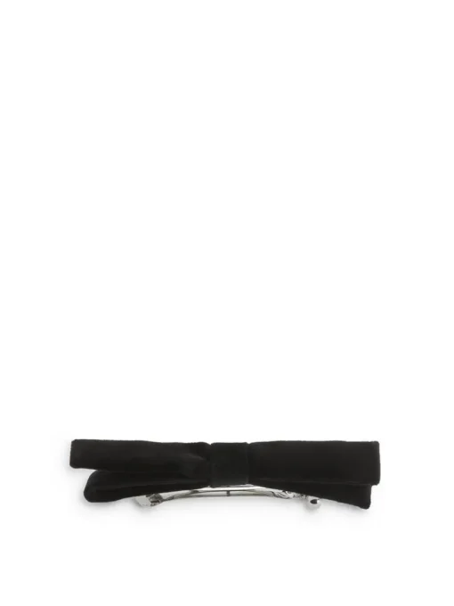 Velvet Bow Hair Clip
