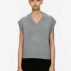 V-Neck Wool Vest