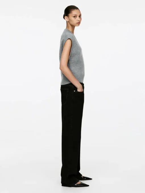 V-Neck Wool Vest