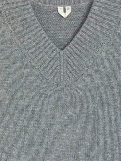V-Neck Wool Vest