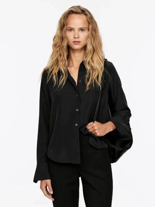 Washed Silk Shirt