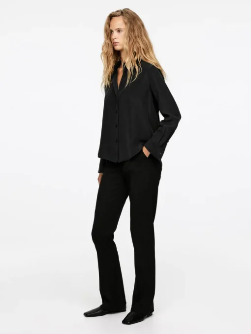 Washed Silk Shirt