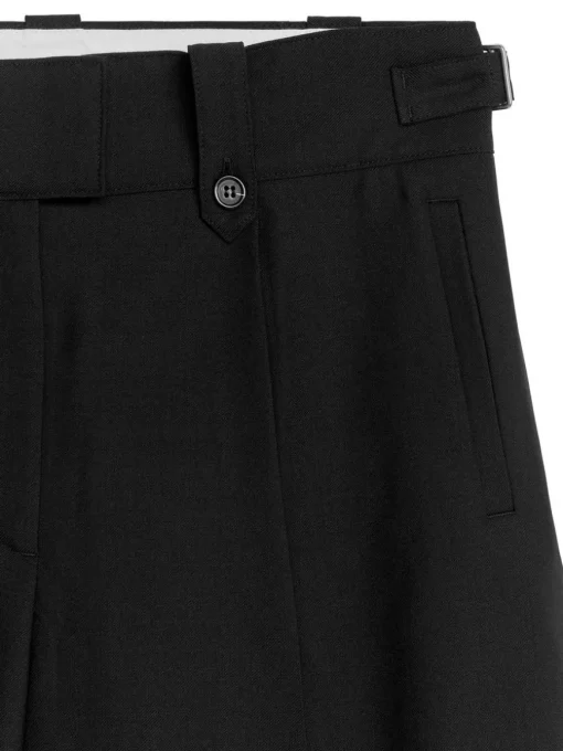 Wide Twill Trousers