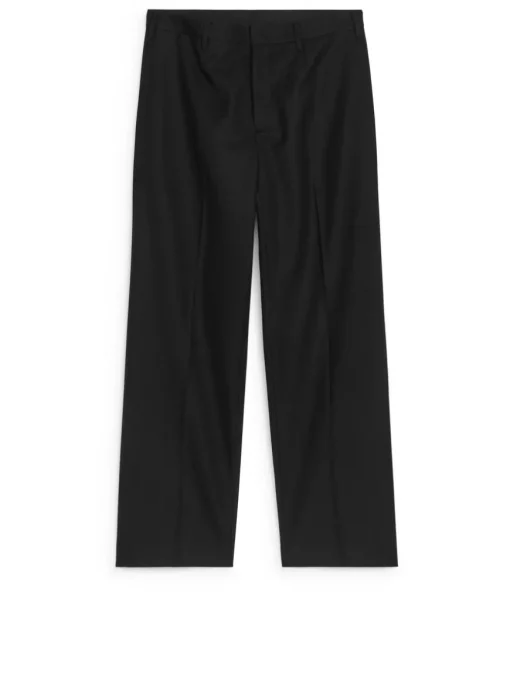 Wide Wool Trousers