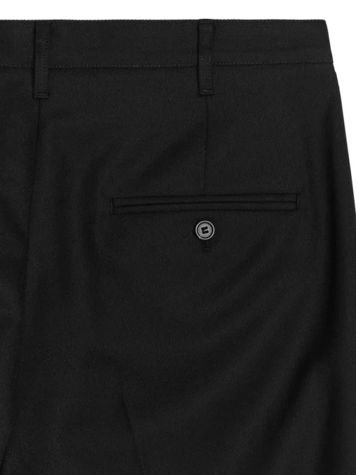 Wide Wool Trousers