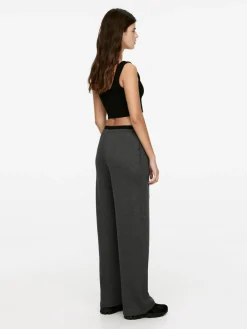 Wide-Leg Sweatpants
