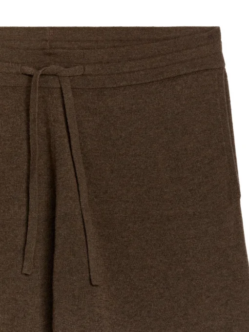 Wool Cashmere Knitted Trousers