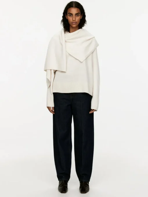Wool Scarf Jumper