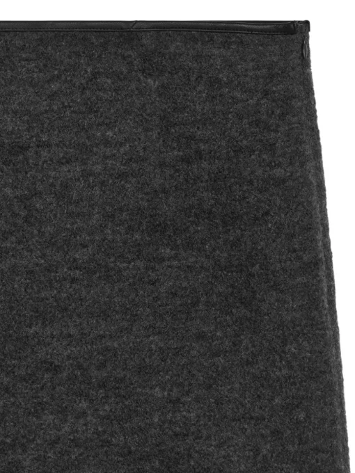 Wool-Blend Mini Skirt