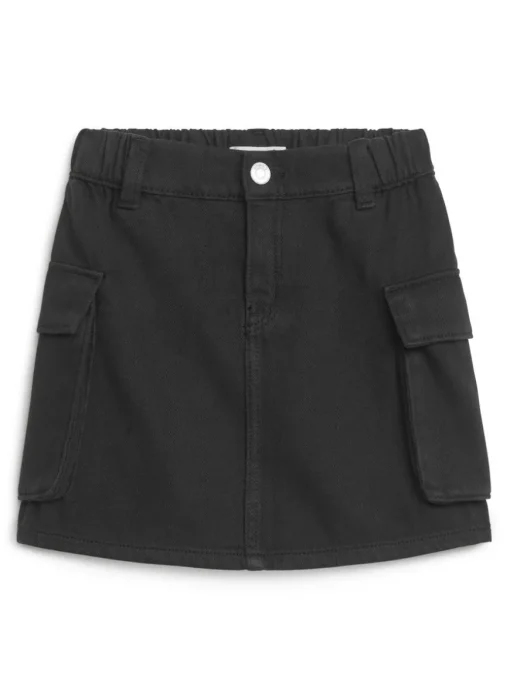 Woven Utility Mini Skirt